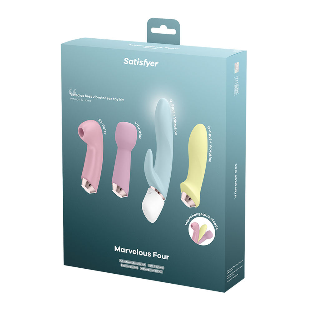 Satisfyer Marvelous Four - 4-in-1 USB Rechargeable Vibes